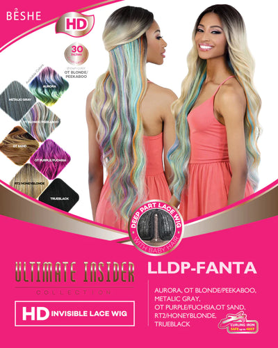 Beshe Ultimate Insider HD Deep Invisible Lace Front Wig LLDP-Fanta - Elevate Styles
