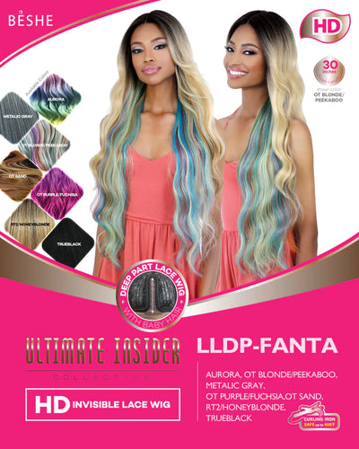 Beshe Ultimate Insider HD Deep Invisible Lace Front Wig LLDP-Fanta - Elevate Styles

