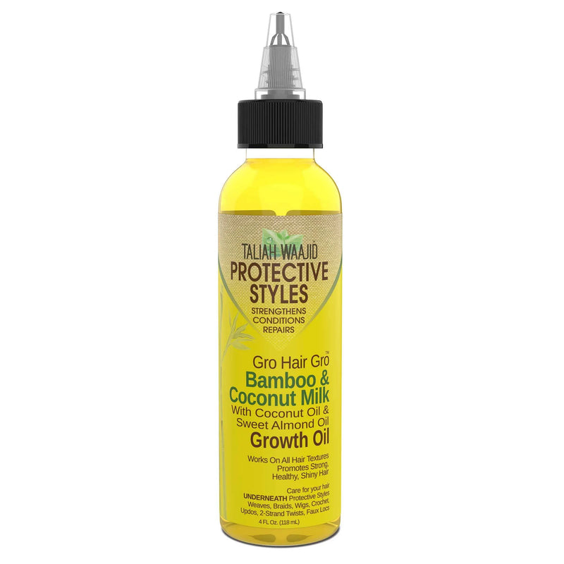 Taliah Waajid Protective Styles Bamboo & Coconut Milk Growth Oil 4 Oz - Elevate Styles