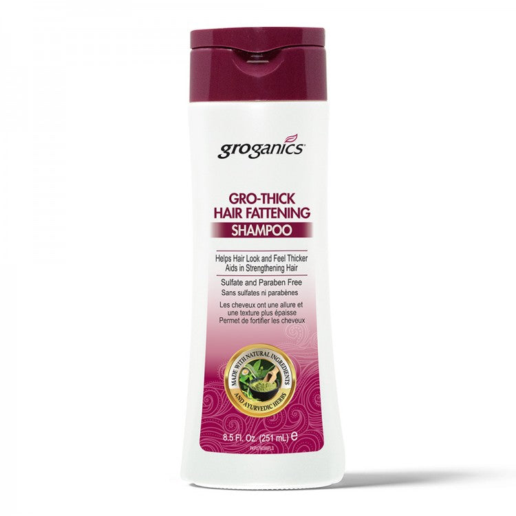 Groganics Gro-Thick Hair Fattening Shampoo 8.5 Oz - Elevate Styles