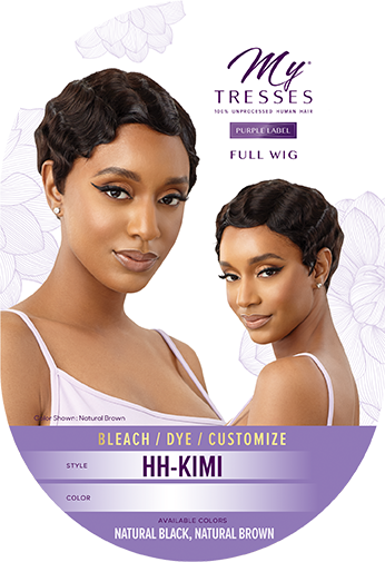 MyTresses Purple Label Full Cap Human Hair Short Pixie Wig HH KIMI - Elevate Styles
