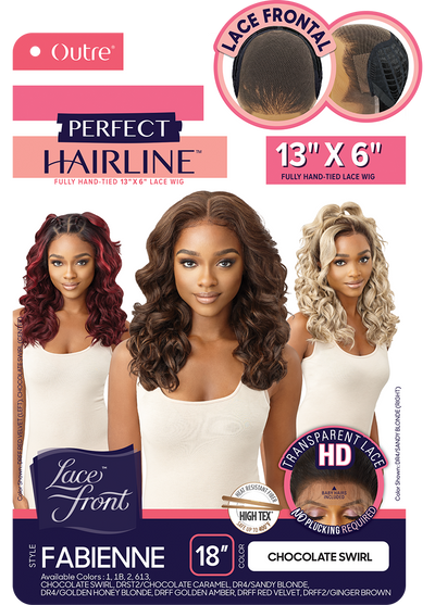 Outre Perfect Hairline HD Transparent 13"x 6" Lace Front Wig Fabienne - Elevate Styles
