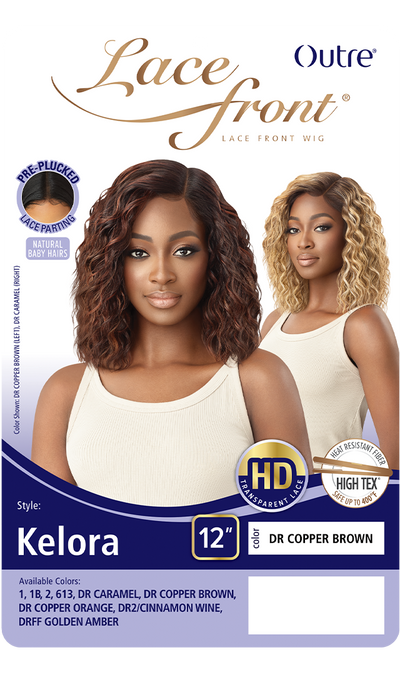 Outre HD Pre-Plucked Lace Front Wig Kelora 12" - Elevate Styles
