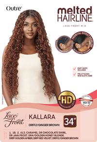 Thumbnail for Outre Melted Hairline Collection Lace Front Wig Kallara 34