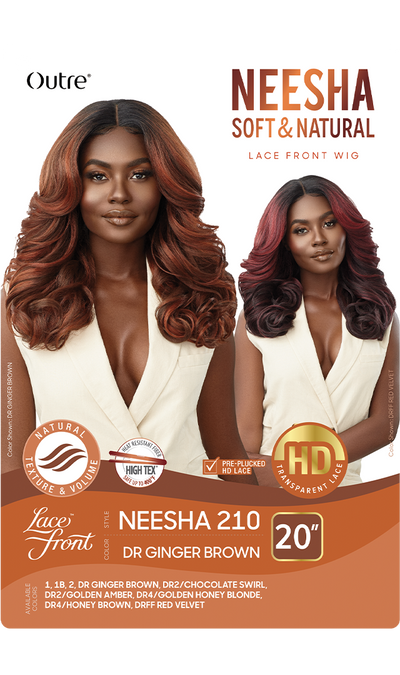 Outre Premium Soft & Natural HD Lace Front Wig Neesha 210 - Elevate Styles
