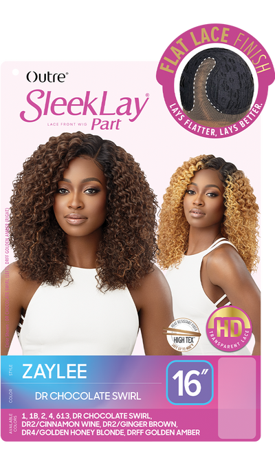 Outre SleekLay Synthetic Lace Front Wig Zaylee 16" - Elevate Styles
