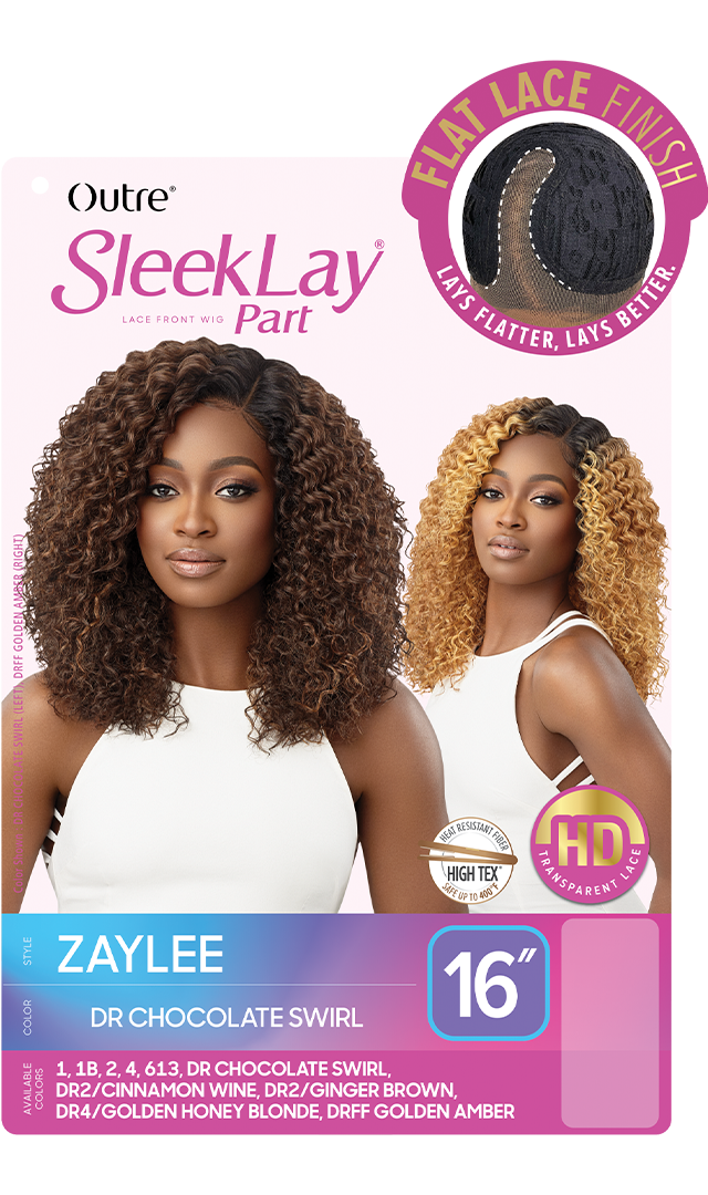 Outre SleekLay Synthetic Lace Front Wig Zaylee 16" - Elevate Styles