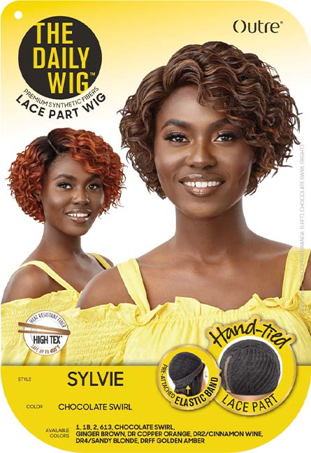 Outre The Daily Wig Premium Synthetic Hand-Tied Lace Part Wig Sylvie - Elevate Styles