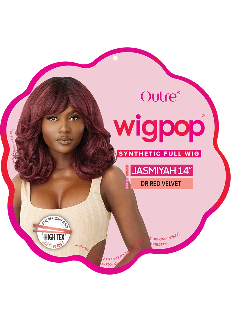 Outre Wigpop™ Synthetic Full Wig Jasmiyah 14" - Elevate Styles
