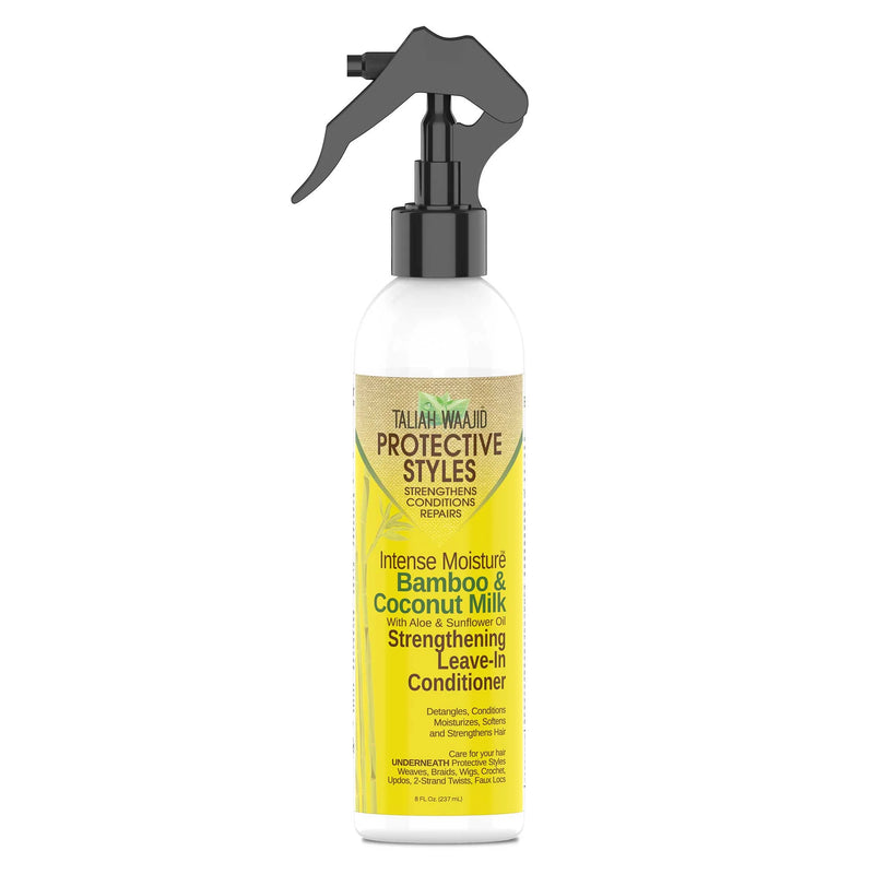 Taliah Waajid Protective Styles Bamboo & Coconut Milk Strengthening Leave-In Conditioner 8 Oz - Elevate Styles