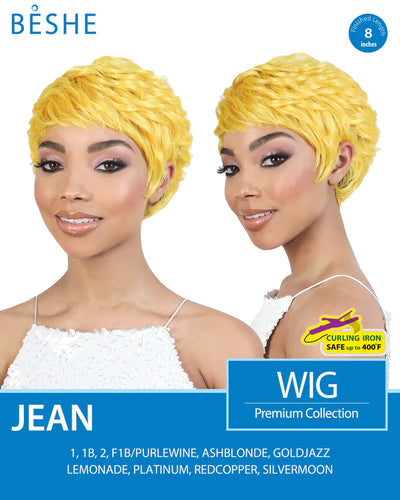 Beshe Premium Collection Short Wig Jean - Elevate Styles
