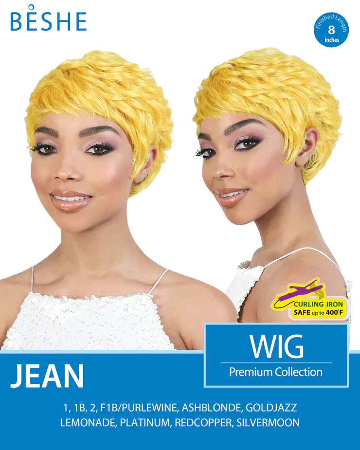 Beshe Premium Collection Short Wig Jean - Elevate Styles