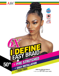 Thumbnail for Mane Concept Afri Naptural 6x I Define Pre-Stretched Braid 50