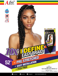 Thumbnail for Mane Concept Afri Naptural 10x I Define Easy Pre-Stretched Braid 52