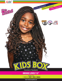 Thumbnail for Afri Naptural Synthetic Kids Crochet Braid Kids Box Lovely 12