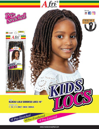 Thumbnail for Afri Naptural Synthetic Kids Crochet Braid Kids Locs Lulu Goddess Locs 10
