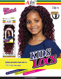 Thumbnail for Afri Naptural Synthetic Kids Crochet Braid Kids Locs Gigi Ripple Faux Locs 10