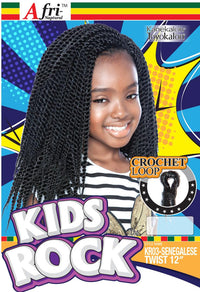 Thumbnail for Afri Naptural Synthetic Kids Crochet Braid Kids Rock Senegalese Twist 12