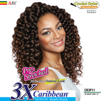 Thumbnail for Mane Concept Afri Naptural Caribbean Crochet Braid 3x Sassy Curl 14