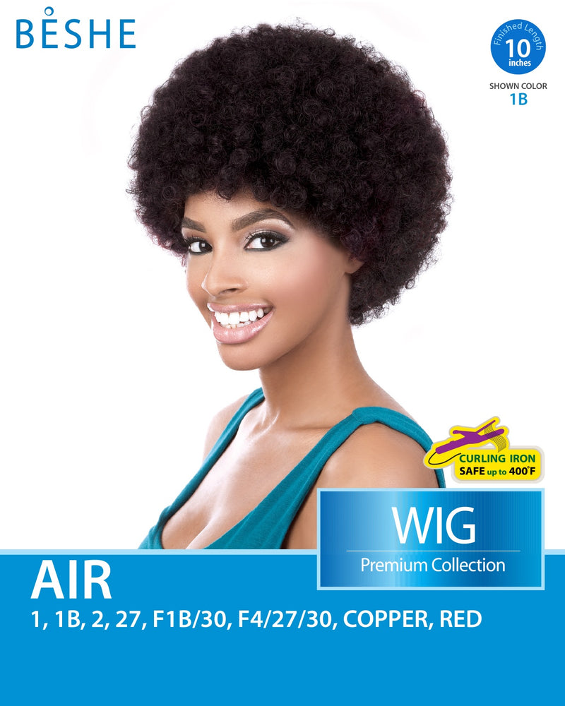 Beshe Collection Synthetic Afro Wig Air - Elevate Styles