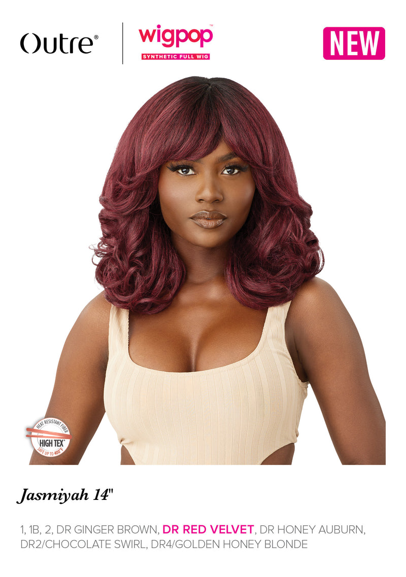 Outre Wigpop™ Synthetic Full Wig Jasmiyah 14" - Elevate Styles