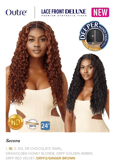 Outre Premium Synthetic Lace Front Deluxe Wig Secora - Elevate Styles
