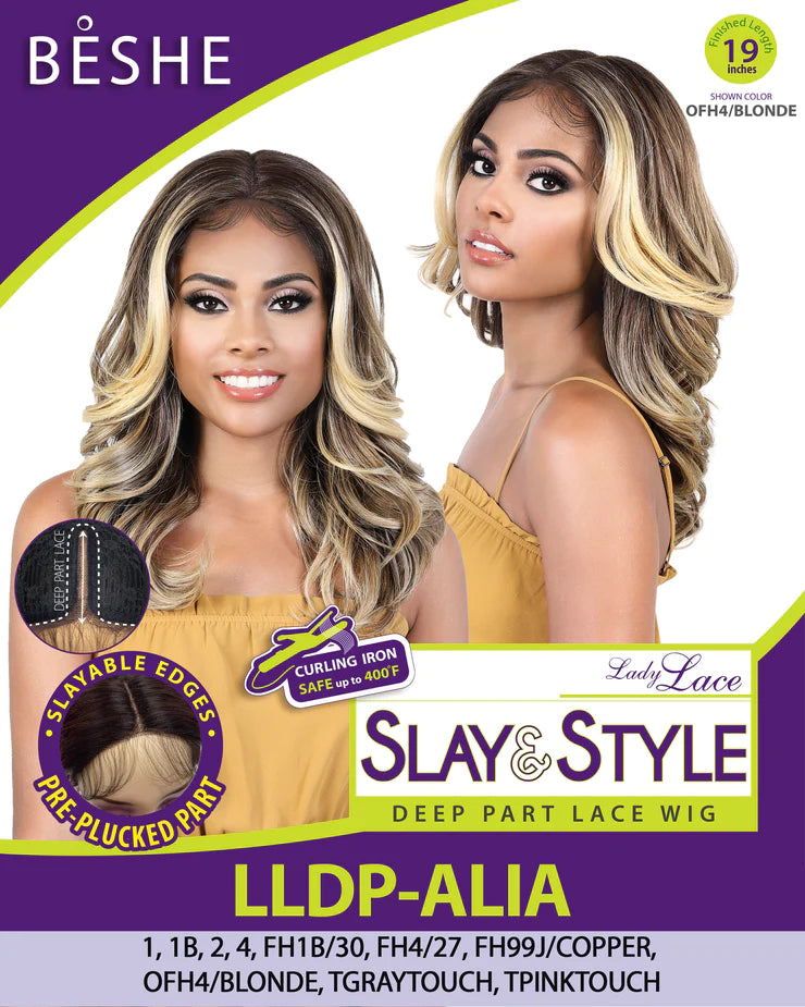 Beshe Deep Part Lace Front Wig LLDP-Alia - Elevate Styles