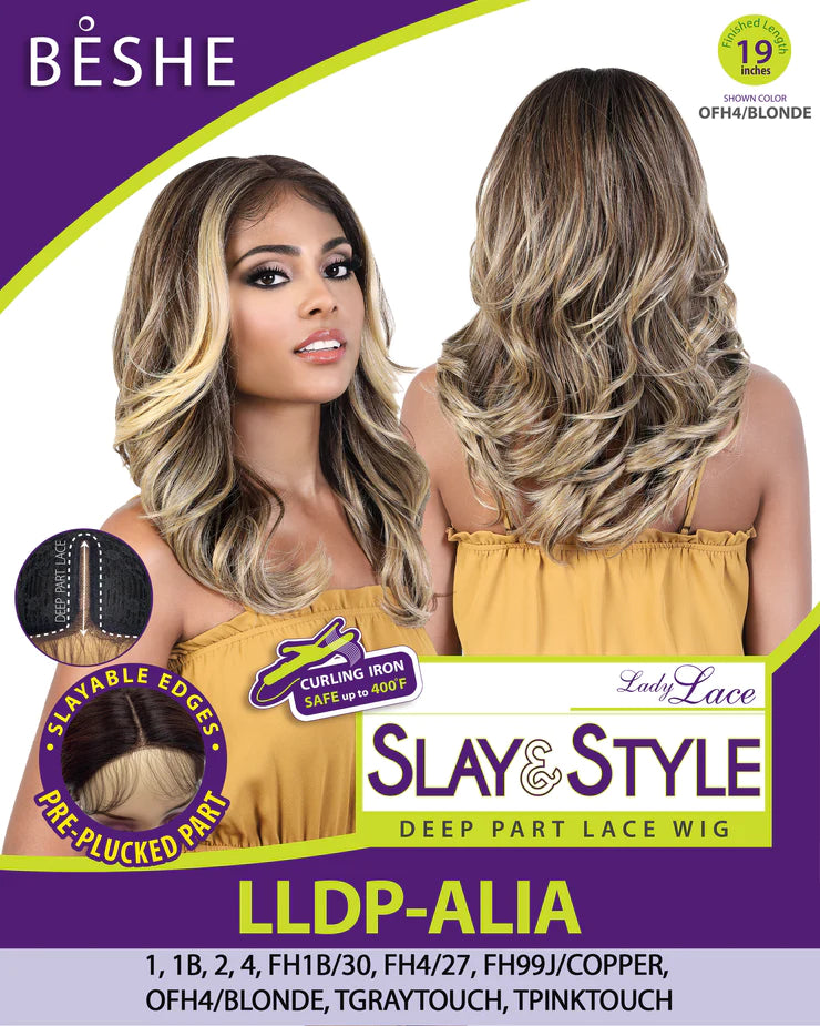 Beshe Deep Part Lace Front Wig LLDP-Alia - Elevate Styles