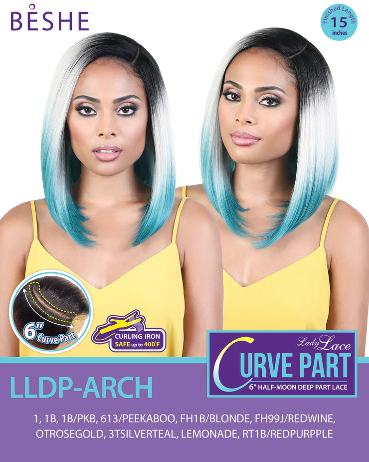 Beshe Deep Part Lace Curve Part Wig LLDP-ARCH - Elevate Styles