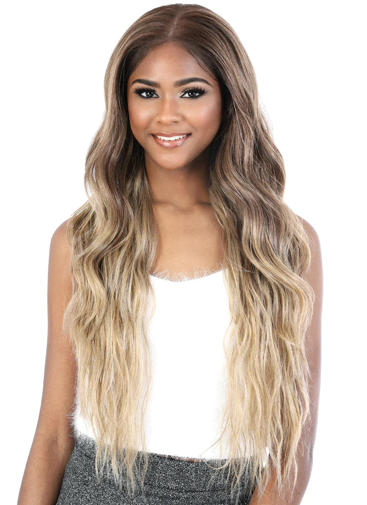 Beshe 13"X 7" Faux Skin HD Invisible Lace Wig LS137-Gale 28" - Elevate Styles