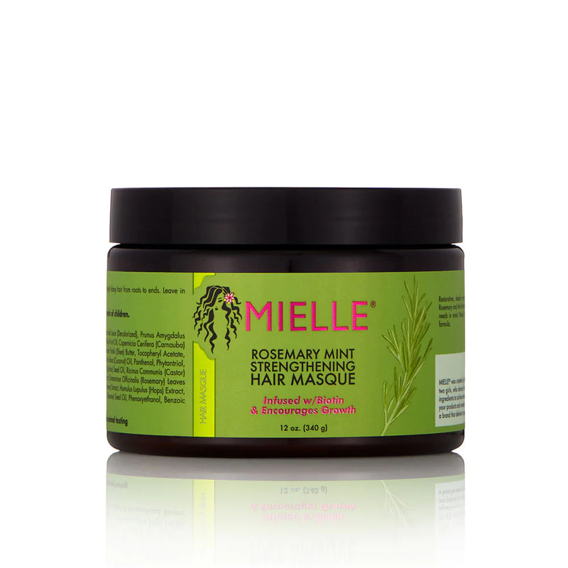 Mielle Organics Rosemary Strengthening Hair Masque 12 Oz - Elevate Styles