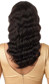 Thumbnail for My Tresses Gold Label 9A Unprocessed Human Hair U-Part Leave Out Wig HH-Loose Deep 20