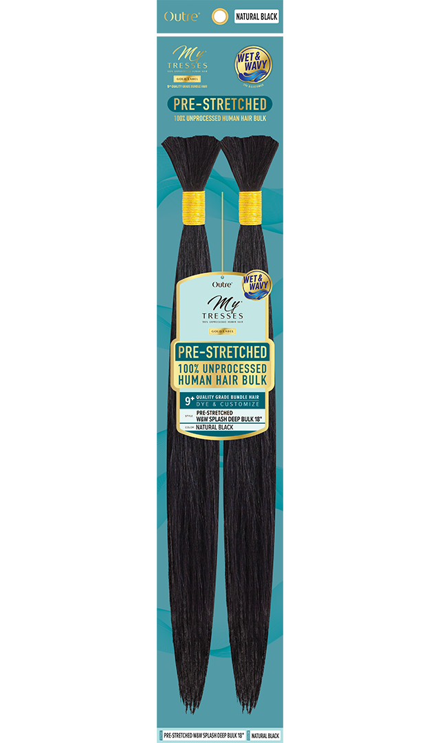 100% HUMAN HAIR BULK