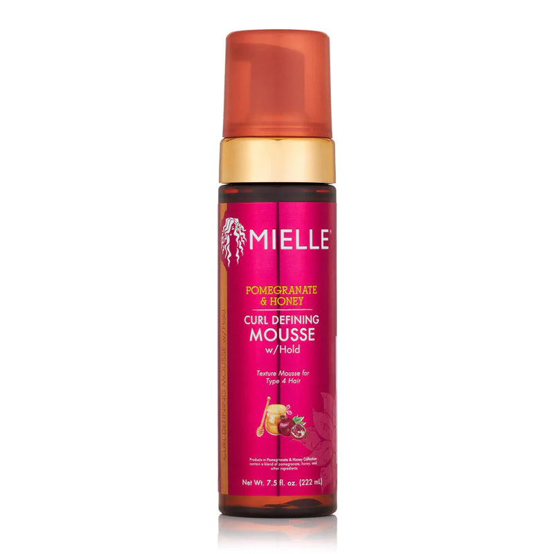 Mielle Organics Pomegranate & Honey Curl Defining Mousse With Hold  7.5 Oz - Elevate Styles