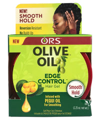 Thumbnail for ORS Olive Oil Edge Control Smooth Hold Gel 2.25 Oz - Elevate Styles