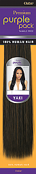 Outre Premium Purple Pack 100% Human Hair Yaki Weaving - Elevate Styles
