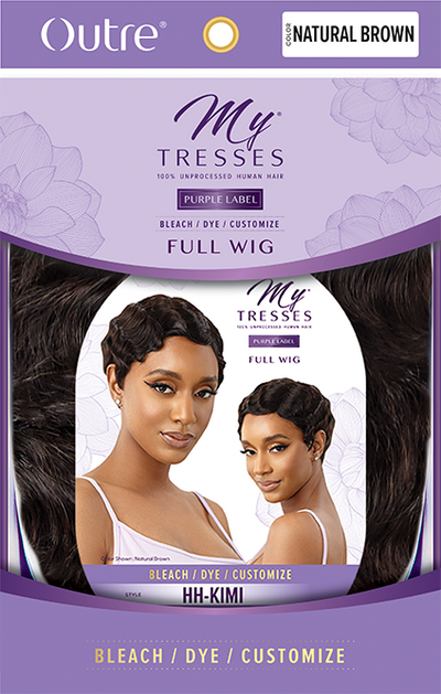 MyTresses Purple Label Full Cap Human Hair Short Pixie Wig HH KIMI - Elevate Styles
