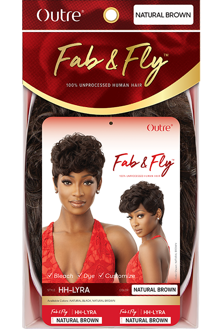Outre Fab&Fly™ 100% Human Hair Full Cap Wig Lyra - Elevate Styles