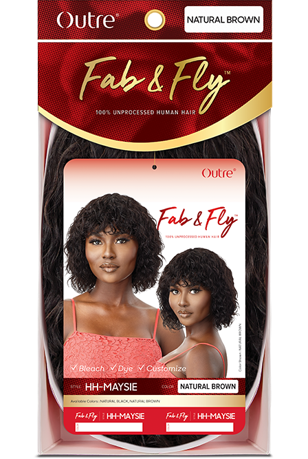 Outre Fab&Fly™ 100% Human Hair Full Cap Wig Maysie - Elevate Styles