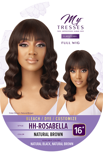 My Tresses Purple Label 7A Unprocessed Human Hair Wig Rosabella - Elevate Styles
