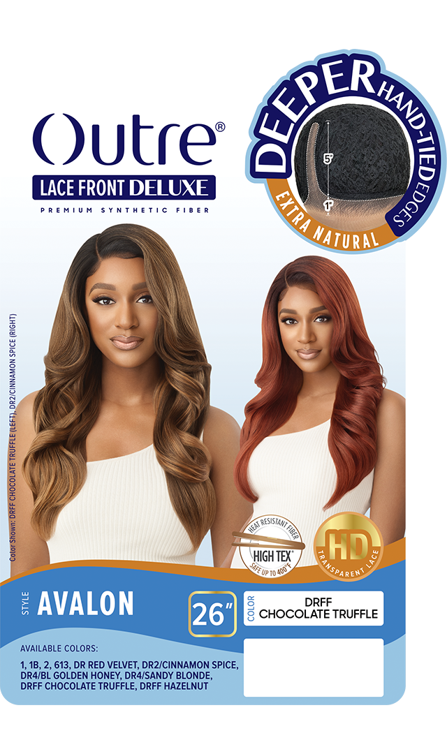 Outre Premium Synthetic Lace Front Deluxe Wig Avalon 26" - Elevate Styles