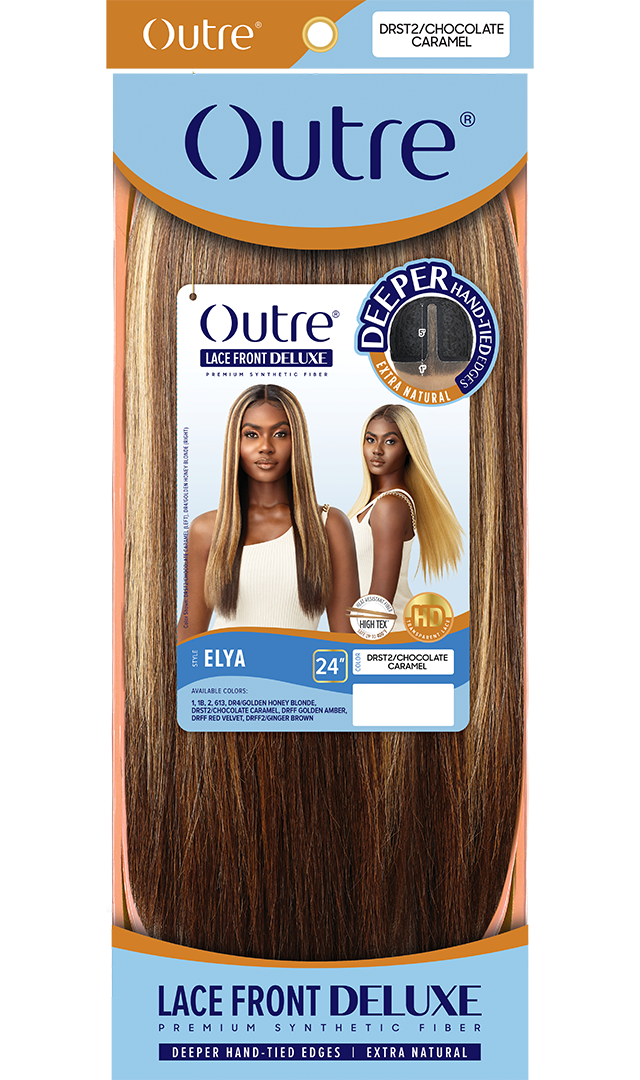 Outre Premium Synthetic Lace Front Deluxe Wig Elya 24" - Elevate Styles