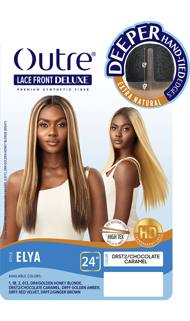 Outre Premium Synthetic Lace Front Deluxe Wig Elya 24" - Elevate Styles