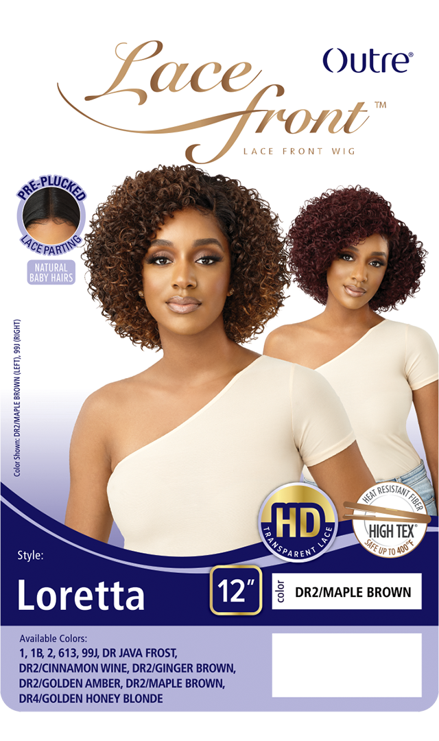 Outre HD Transparent Lace Front Wig Loretta 12" Elevate Styles