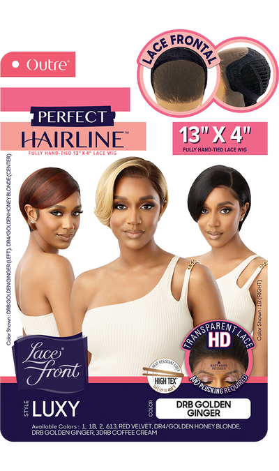 Outre Perfect Hairline 13"x 4"  HD Transparent Lace Front Wig Luxy - Elevate Styles
