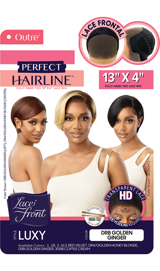 Outre Perfect Hairline 13"x 4"  HD Transparent Lace Front Wig Luxy - Elevate Styles