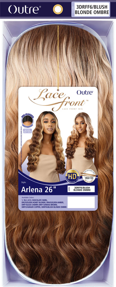Outre Synthetic HD Transparent Lace Front Wig Arlena 26" - Elevate Styles
