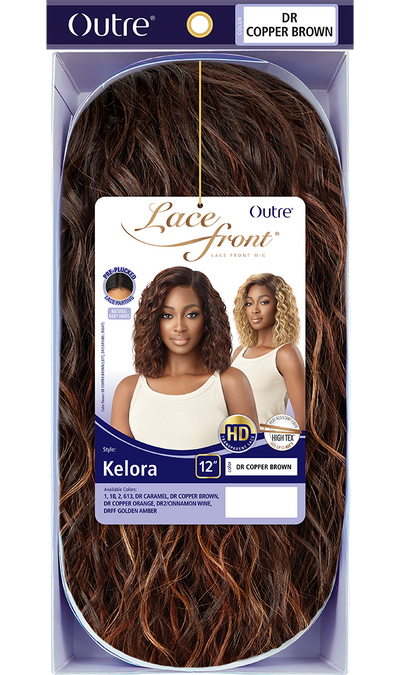Outre HD Pre-Plucked Lace Front Wig Kelora 12" - Elevate Styles
