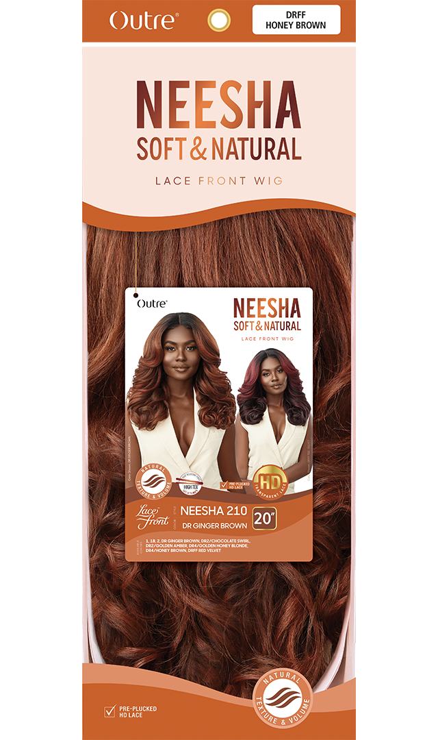 Outre Premium Soft & Natural HD Lace Front Wig Neesha 210 - Elevate Styles