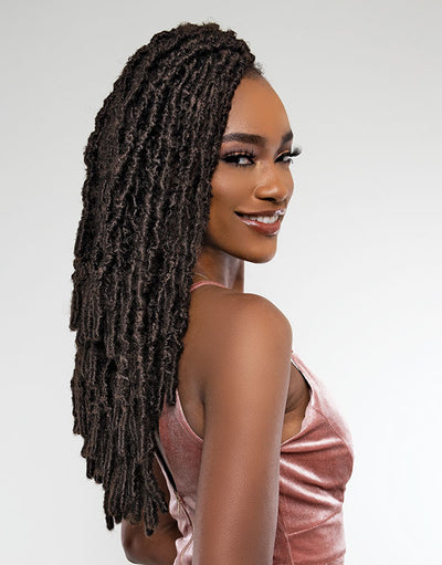 Janet Collection Distressed Poetry Locs 18" Crochet Braid - Elevate Styles
